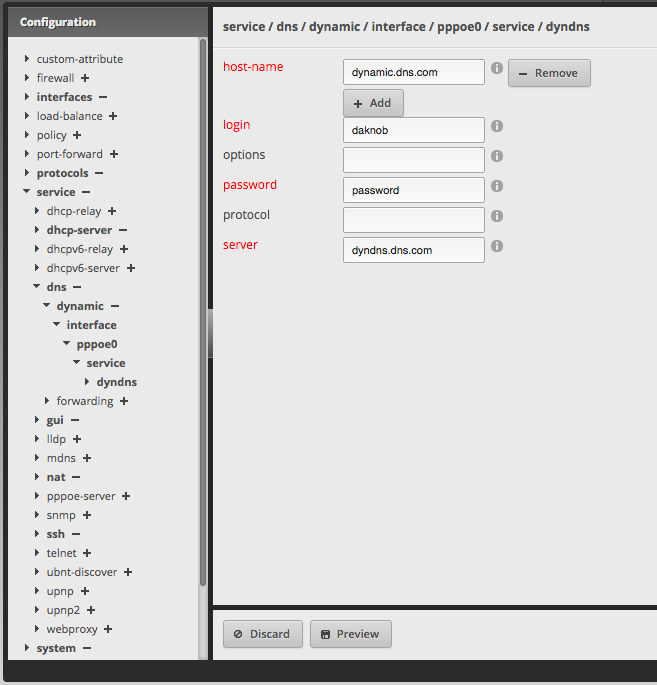 The Config Tree